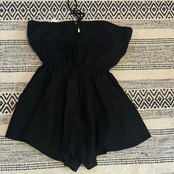 Princess Polly Black Strapless Dress - Picture 2 of 4